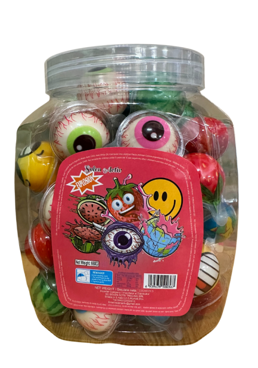 MBD Gummy Bursting Ball Mix 60x10g