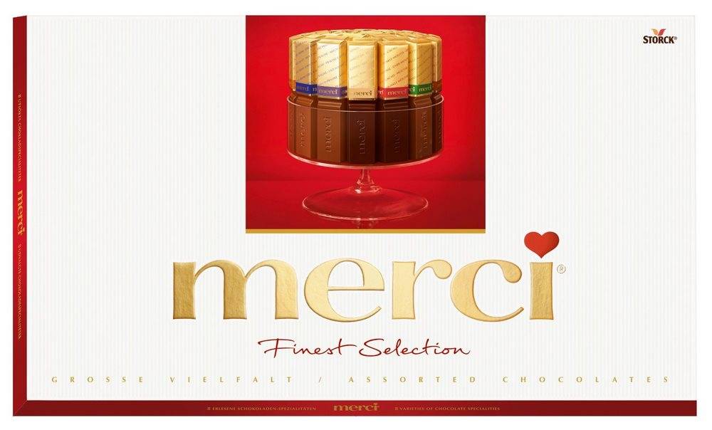 Merci Finest Selection Červený 400g