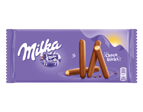 Milka Biscuits Choco Sticks 112g