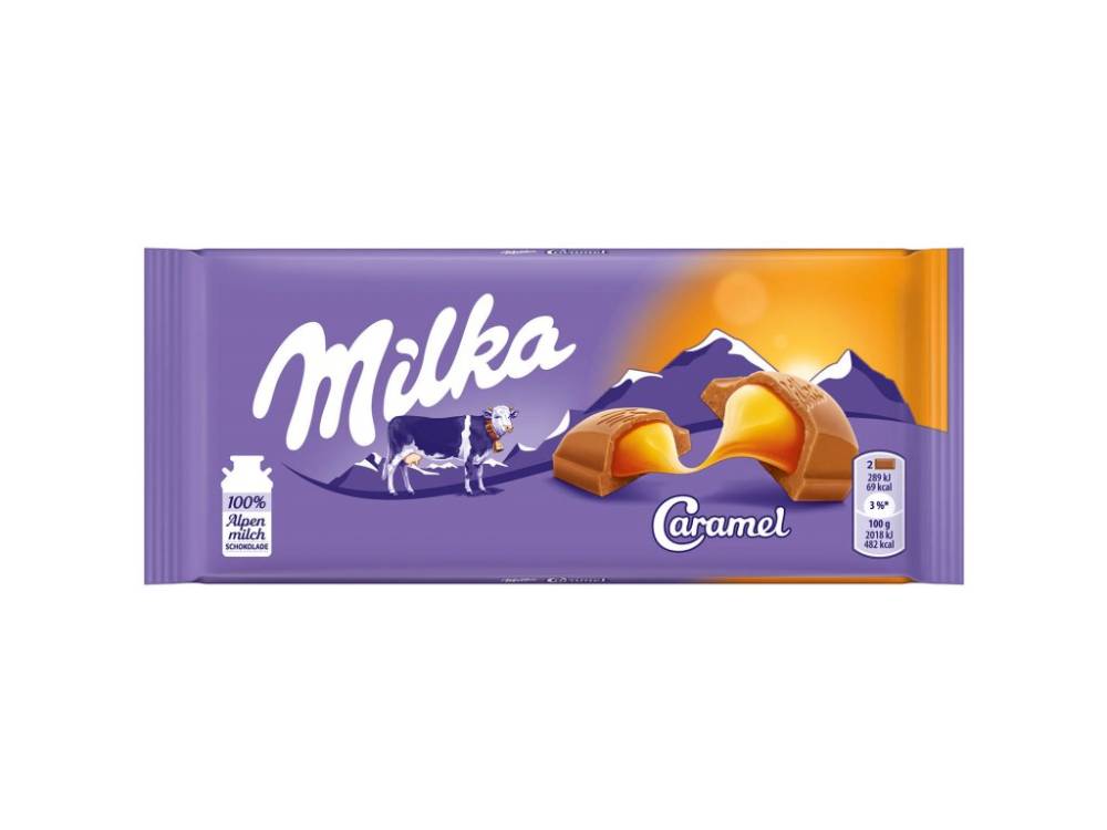Milka Čokoláda Caramel 100g