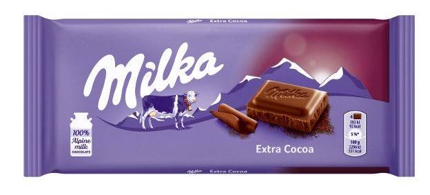 Milka Čokoláda Extra Cocoa 100g