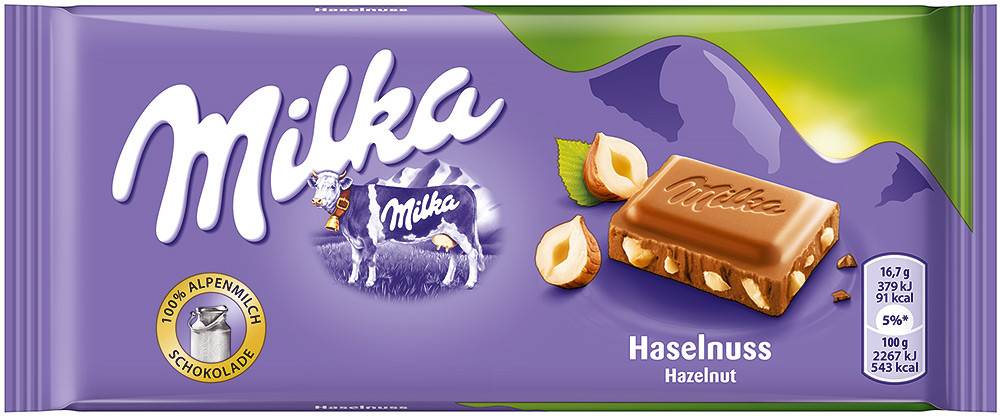 Milka Čokoláda Hazelnut 100g