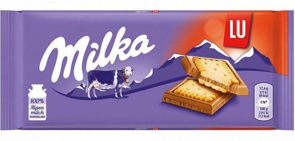 Milka Čokoláda LU 87g