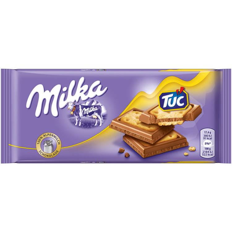 Milka Čokoláda Tuc 100g