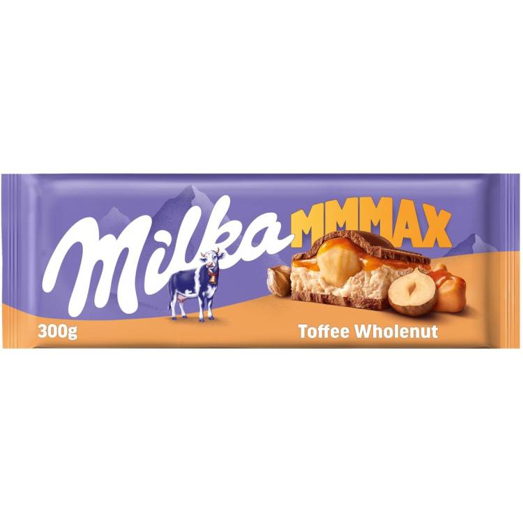 Milka Mmmax Toffee Wholenut 300g