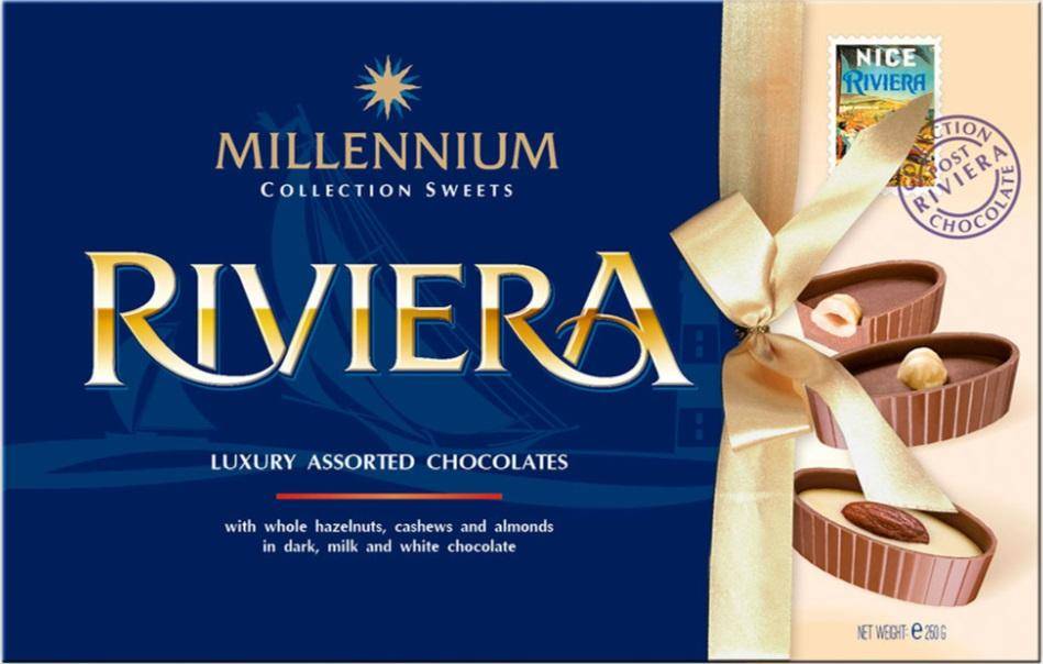 Millennium Bonboniéra Riviera 250g