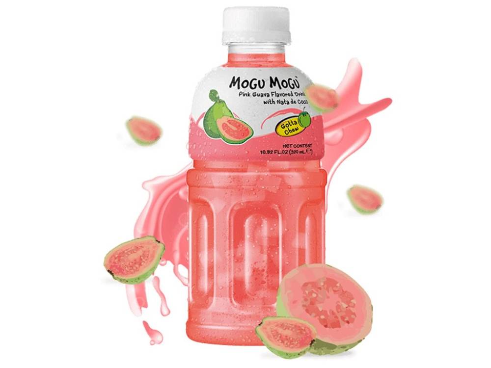 Mogu Mogu Jelly Pink Guava 320ml