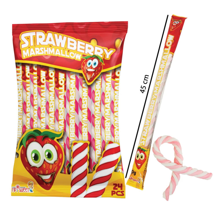 MPSweet Marshmallow Strawberry 24x20g