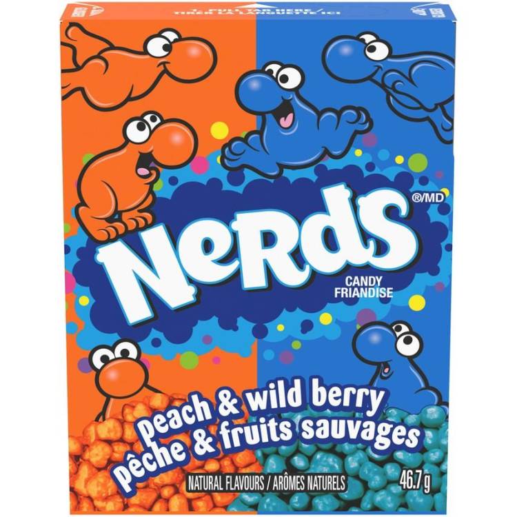 Nerds Peach Wild Berry 24x46,7g