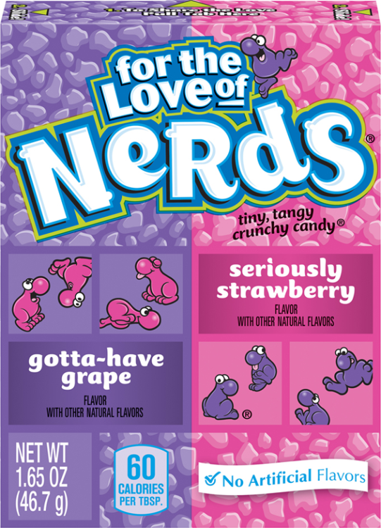 Nerds Strawberry Grape 36x46,7g