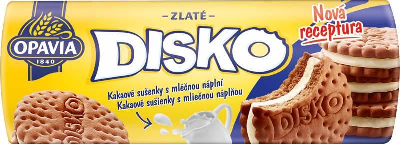 Opavia Disko Kakaové S Mléčnou Náplní 169g