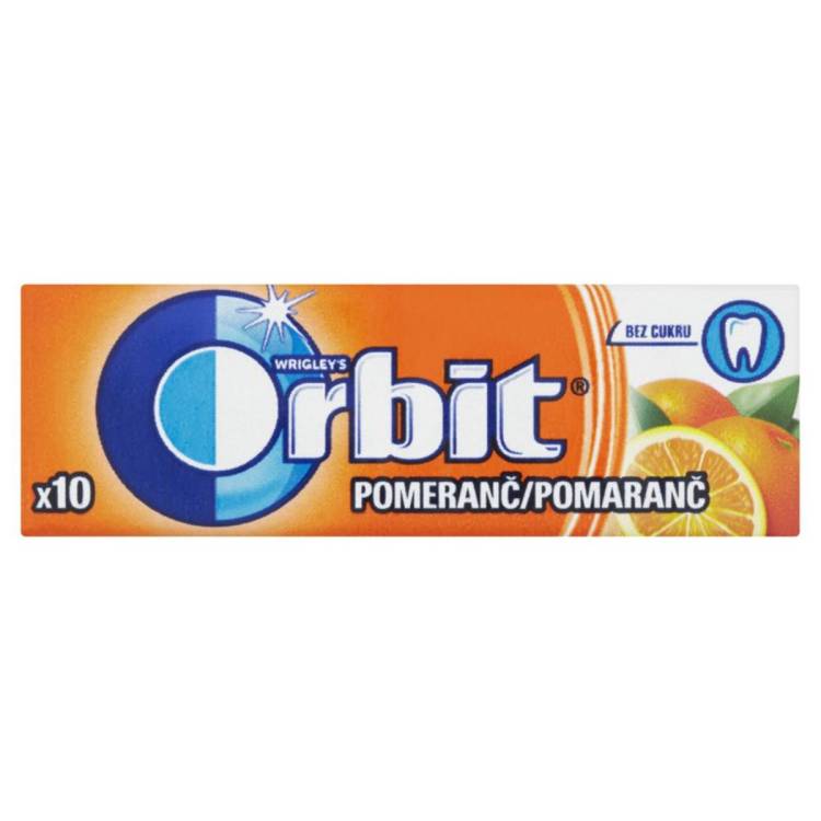 Orbit Pomeranč 30x14g CZ