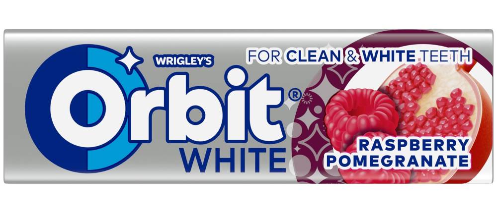Orbit White Raspberry Pomegranate 30x14g EU