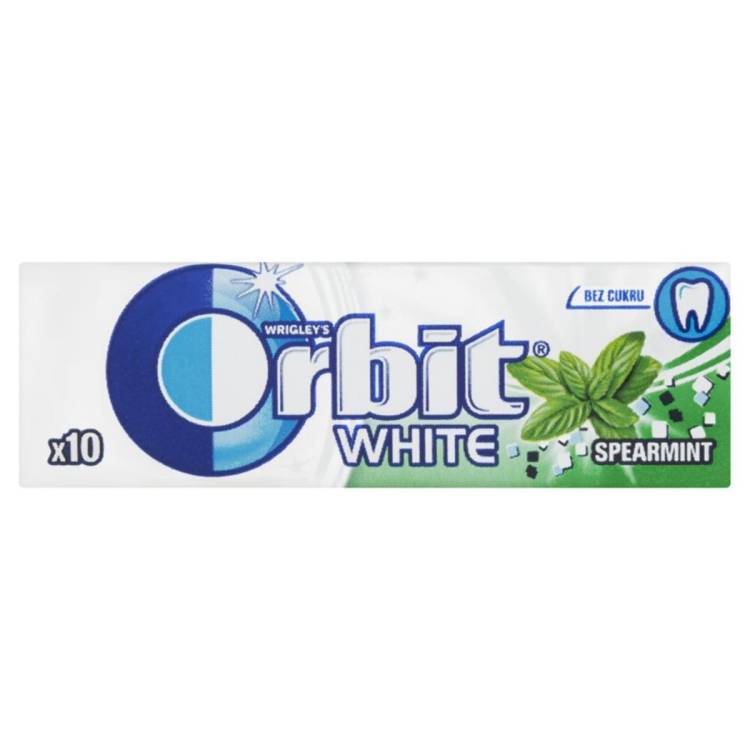 Orbit White Spearmint 30x14g CZ
