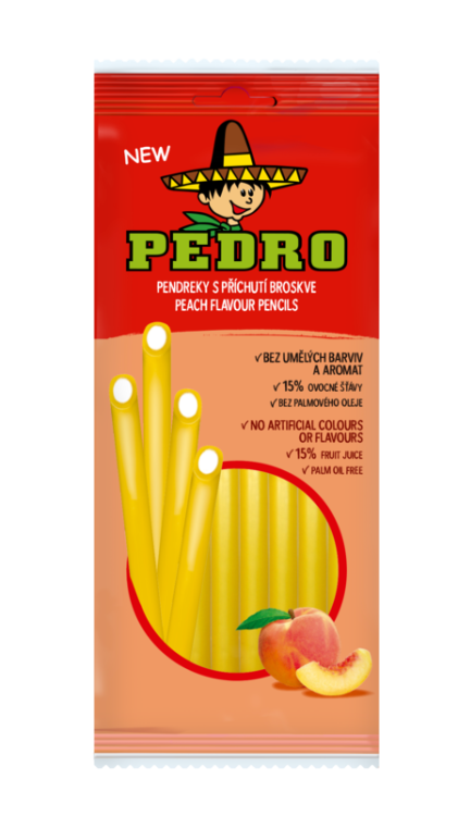 Pedro Broskvové Pendreky 80g