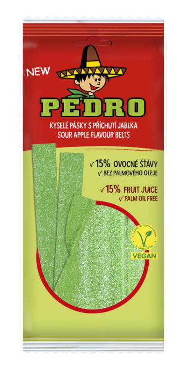 Pedro Jablkové Pásky 80g