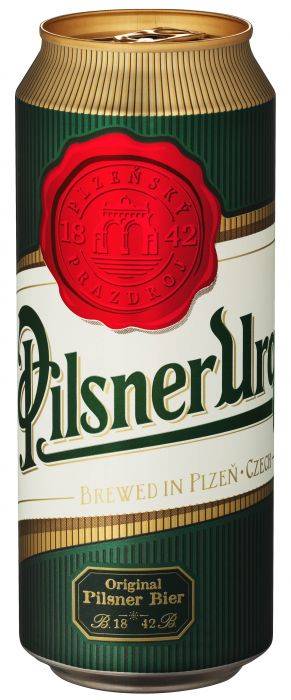 Pilsner Urquell PLECH 0,5l EU