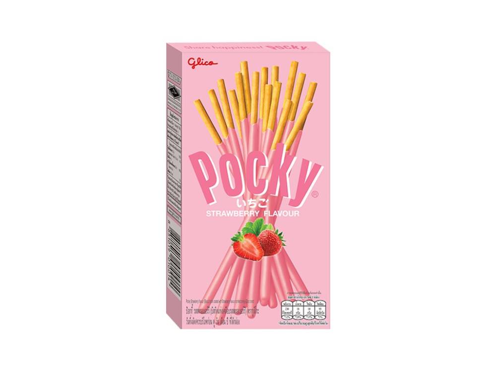 POCKY Strawberry Flavour 10x45g
