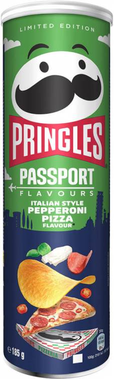 Pringles Passport Pizza Pepperoni 165g