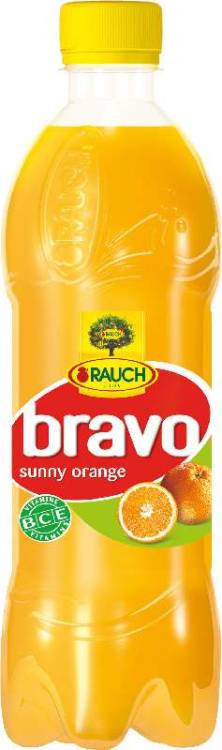 Rauch Bravo Sunny Pomeranč 0,5l