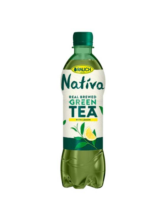 Rauch Nativa Green Tea Lemon 0,5l