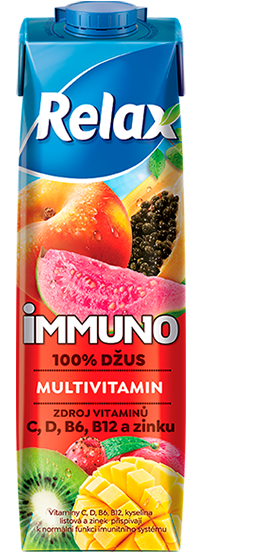 Relax Džus Immuno 100% Multivitamín TP 1l