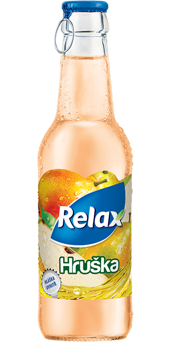 Relax Hruška SKLO 0,25l