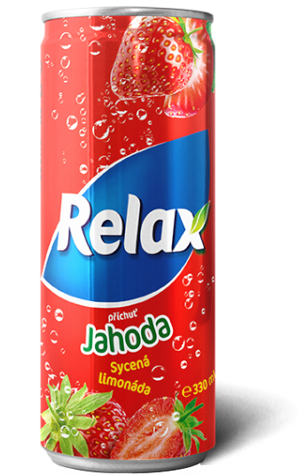 Relax Jahoda PLECH 0,33l
