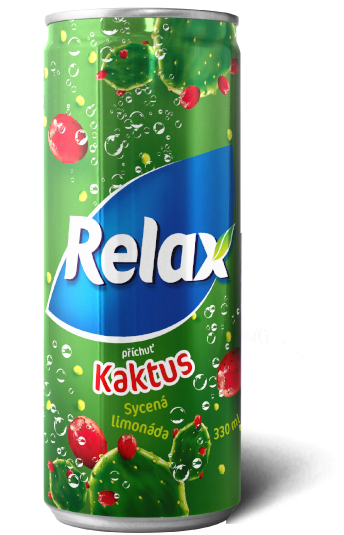 Relax Kaktus PLECH 0,33l