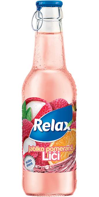 Relax Liči SKLO 0,25l