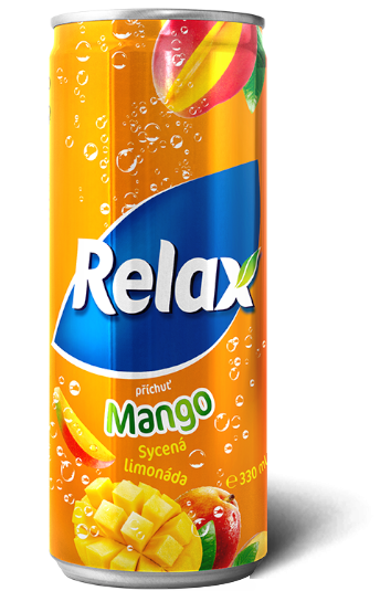 Relax Mango PLECH 0,33l