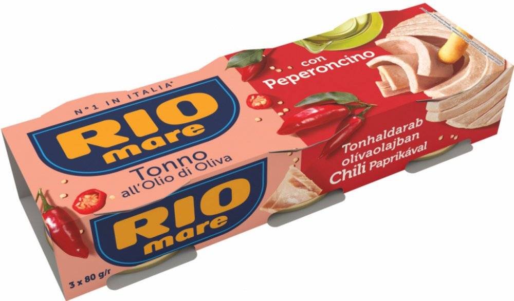 Rio Mare Tuňák Peperoncino 3x80g