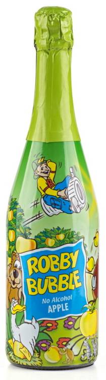 Robby Bubble Jablko 0,75l