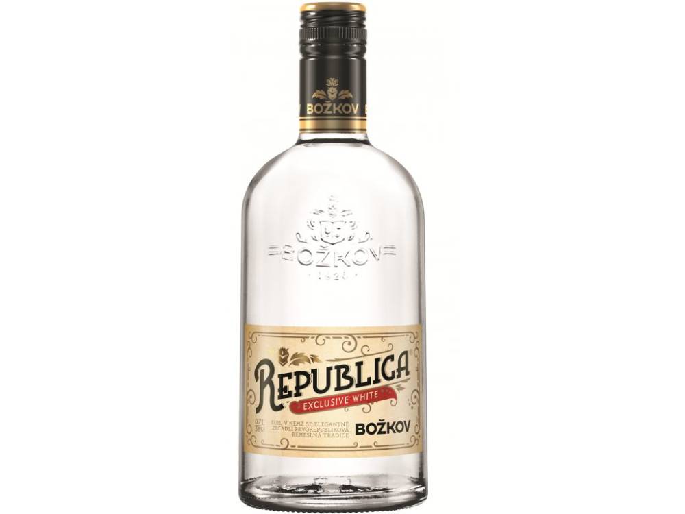 Rum Božkov Republica Bílý 0,7l