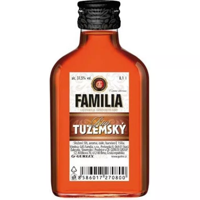 Rum Familia Tuzemsky 37,5% 0,1l