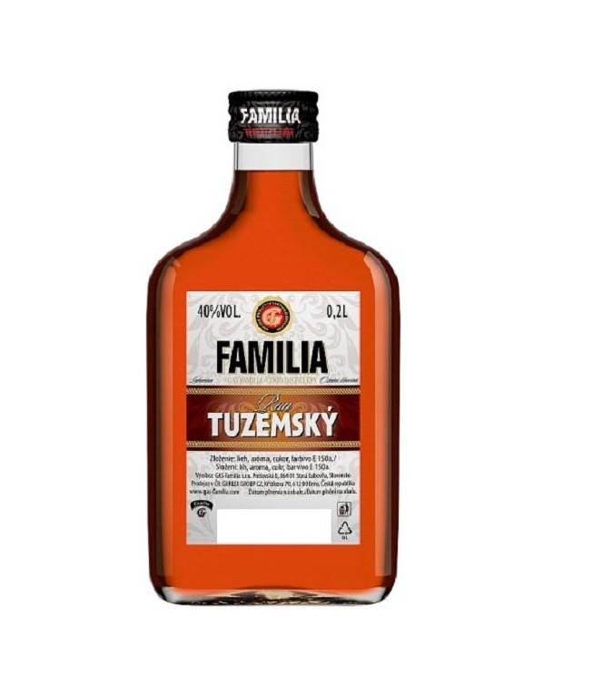 Rum Familia Tuzemský 37,5% 0,2l