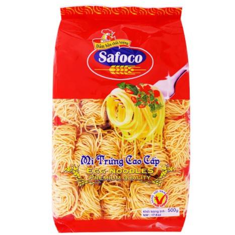 Safoco Hnízda Vaječné Nudle 500g