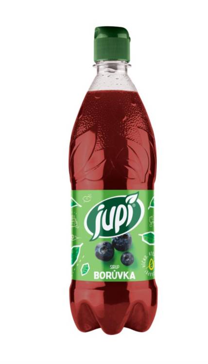 Sirup Jupí Borůvka 0,7l