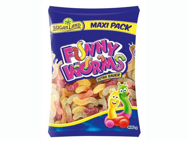 Sugarland Funny Worms 400g