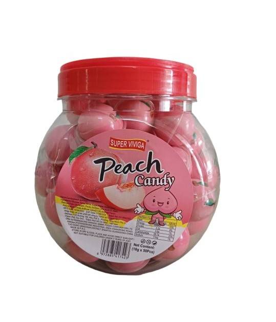 Super Viviga Soft Candy Peach 50x10g
