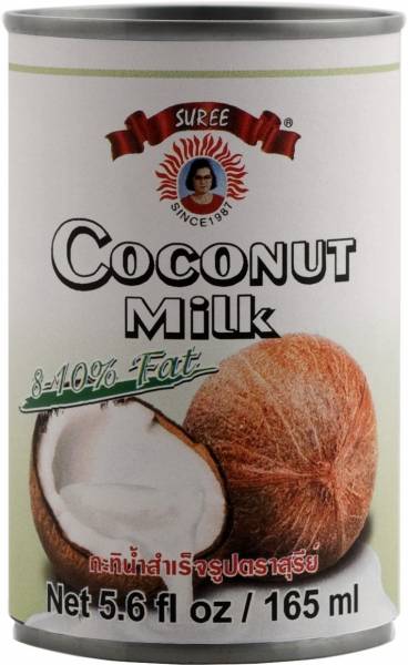 Suree Kokosové Mléko Zelené 8-10% 0,165l