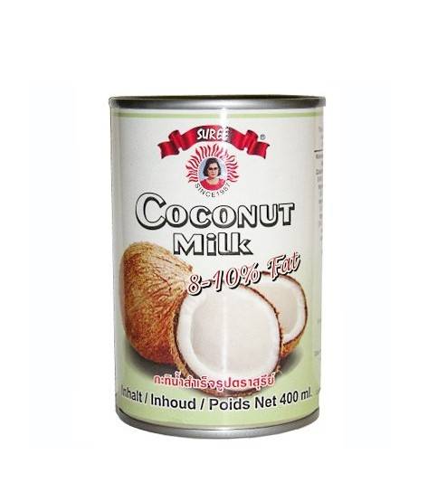 Suree Kokosové Mléko Zelené 8-10% 0,4l