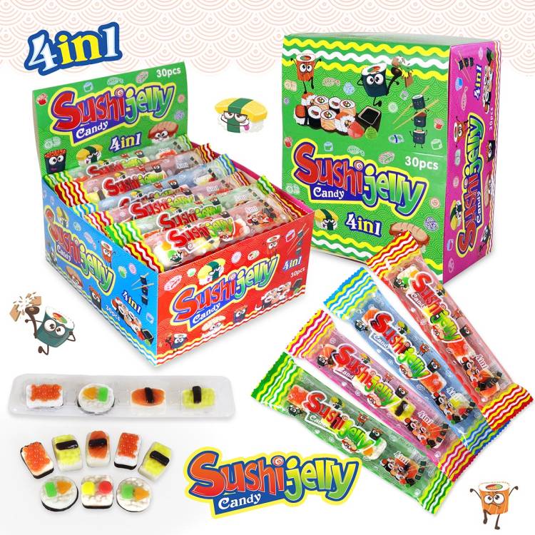 Sushi Party Jelly 4in1 30x13g