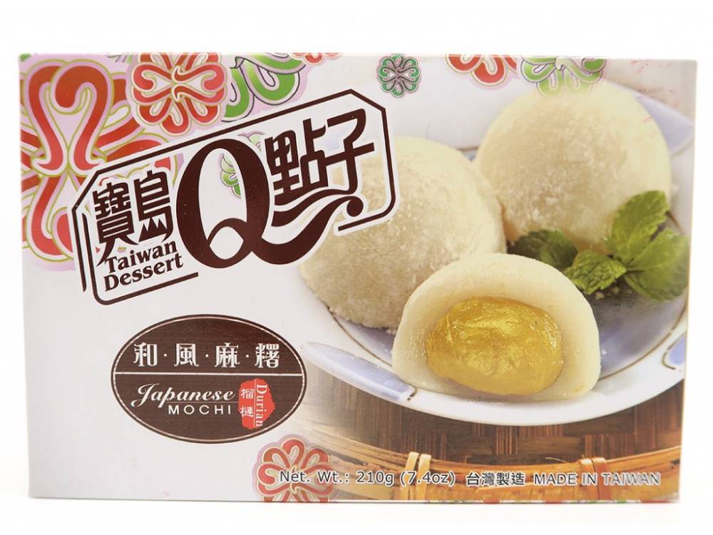 Taiwan Dessert Japanese Mochi Durian 210g