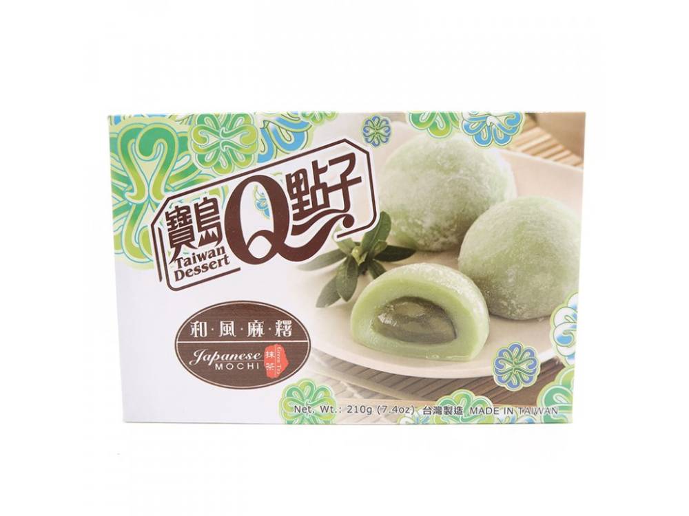 Taiwan Dessert Japanese Mochi Green Tea 210g
