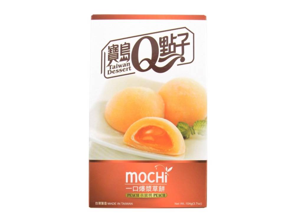 Taiwan Dessert Mochi Peach 104g
