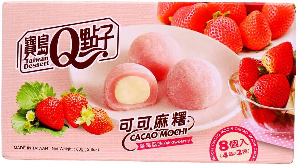 Taiwan Dessert Mochi Strawberry 80g