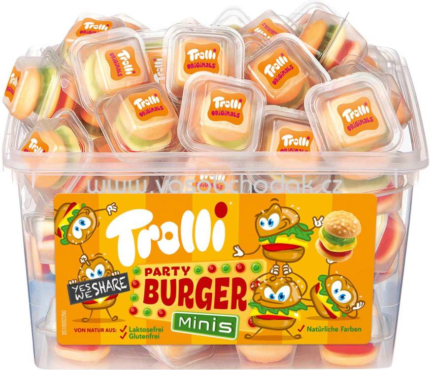 Trolli Mini Burger 60x10g