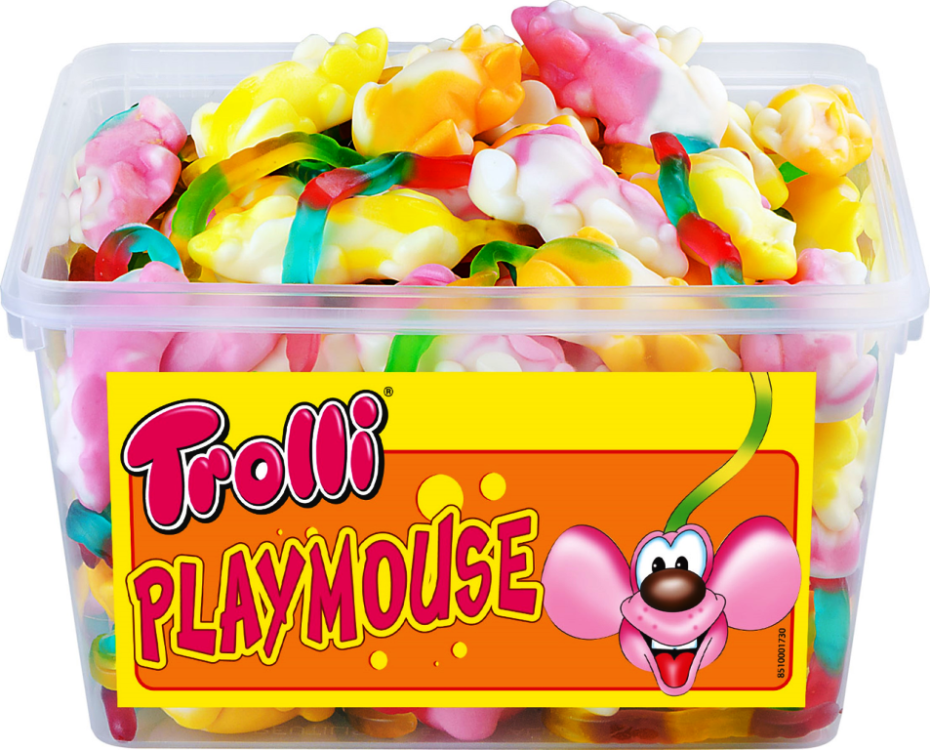 Trolli Playmouse 75x16g