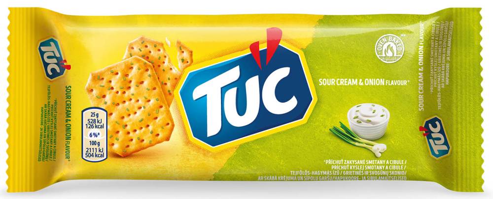 Tuc Sour Cream & Onion 100g